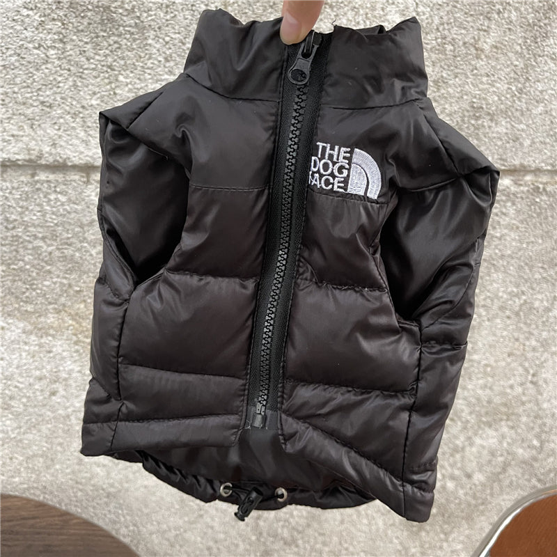 Black Dog Face Vest