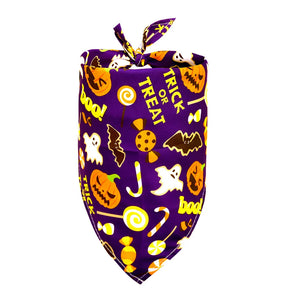 Dog Halloween Ghost Scarve